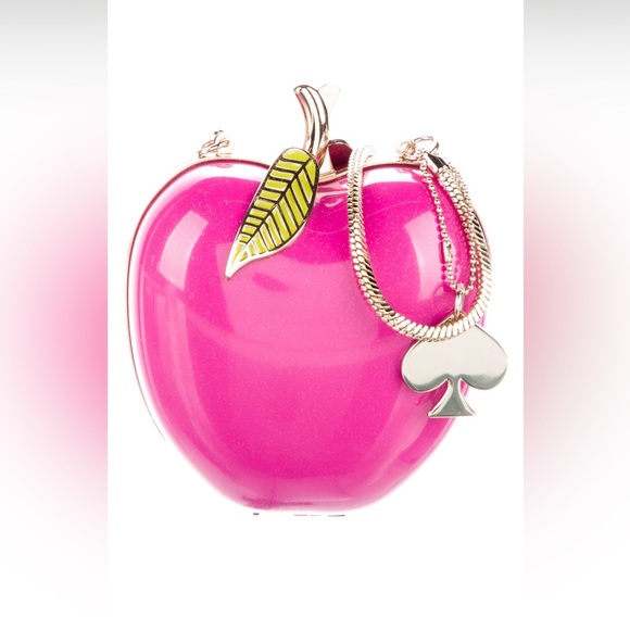kate spade Handbags - Kate Spade Glitter Apple Mini Bag